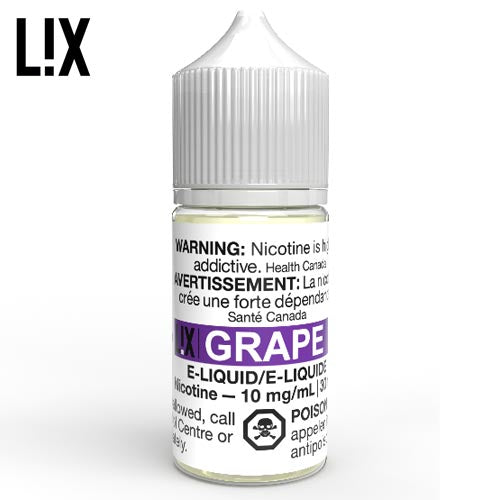 LIX E-Liquid Grape 10mg/ml 30ml