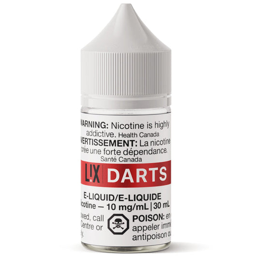 LiX e-liquid darts 10mg/ml 30ml