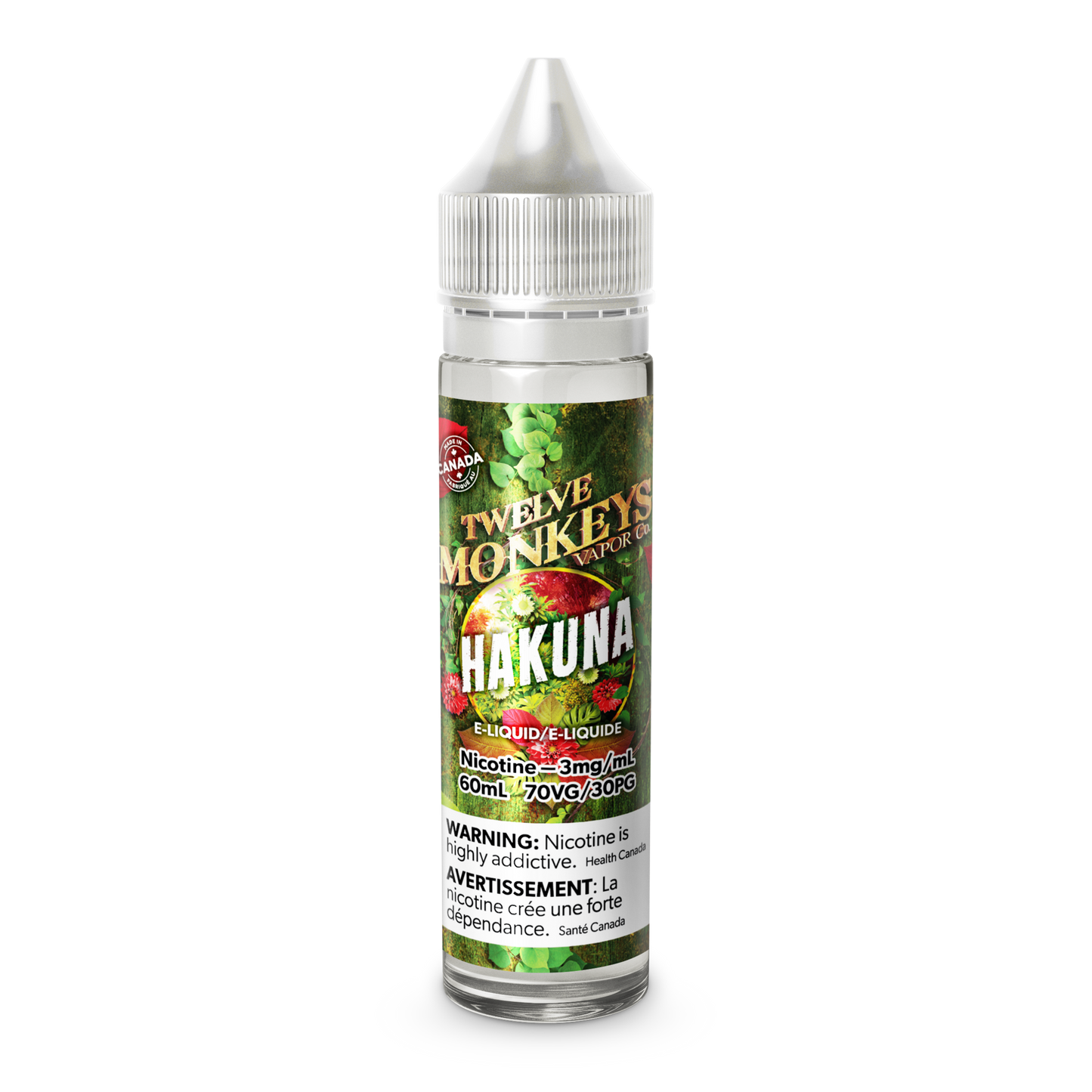 Twelve Monkeys E-Liquid Hakuna 6mg/60mL