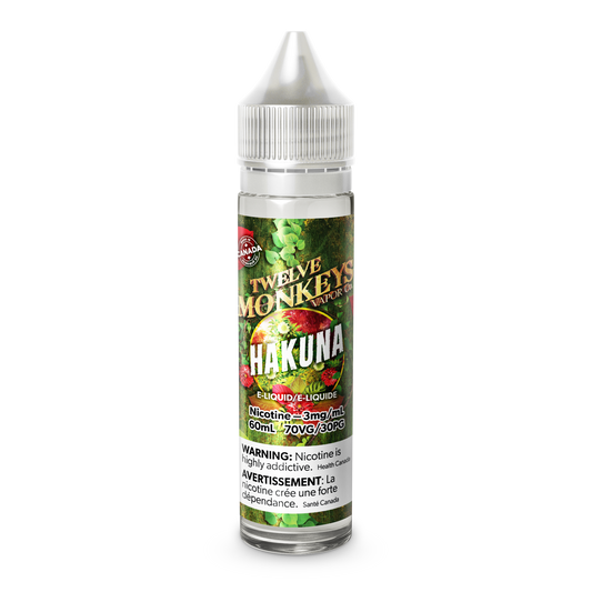 Twelve Monkeys E-Liquid Hakuna 6mg/60mL