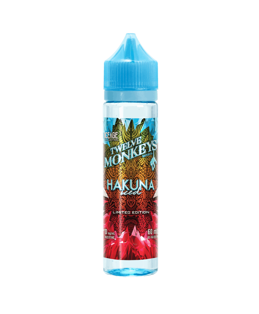 Twelve monkeys ice age hakuna 6mg/60mL