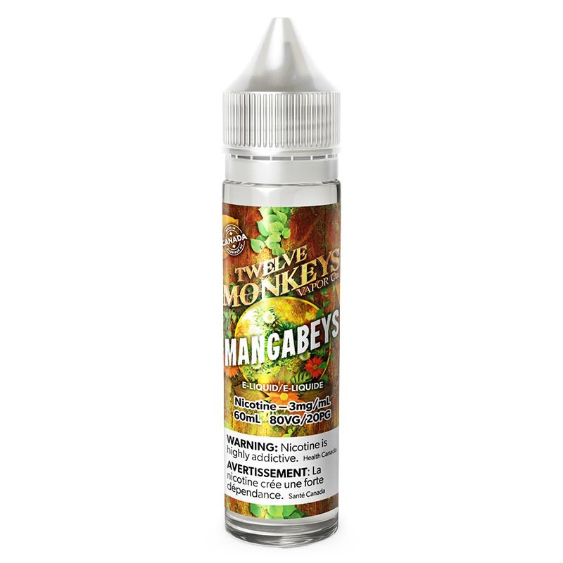 Twelve Monkeys E-Liquid Mangabeys 6mg/60ml