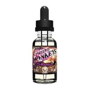 Twelve monkeys o rangz freebase 6mg/ml 30ml