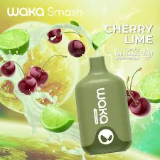 Waka Smash 12mL Cherry Lime 18mg/mL Disposable(Provincial )