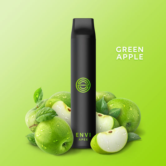 Envi apex green apple 20mg/ml disposable