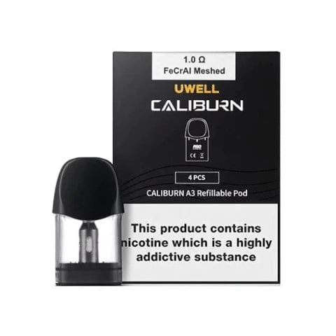 Caliburn A3 Replacement Pods 0.8Ω 4 Pack