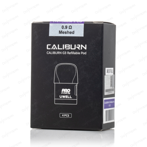 Caliburn G3 Replacement Pod 0.9Ω 4 Pack