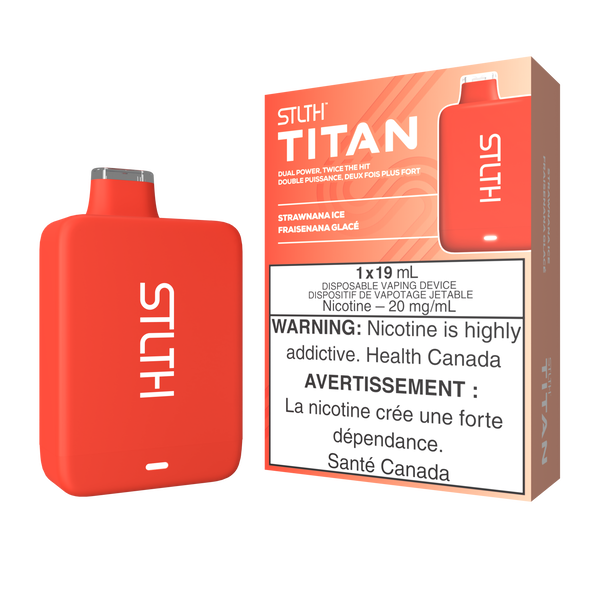 Stlth Titan 10K Strawnana Ice 20mg/ml disposable