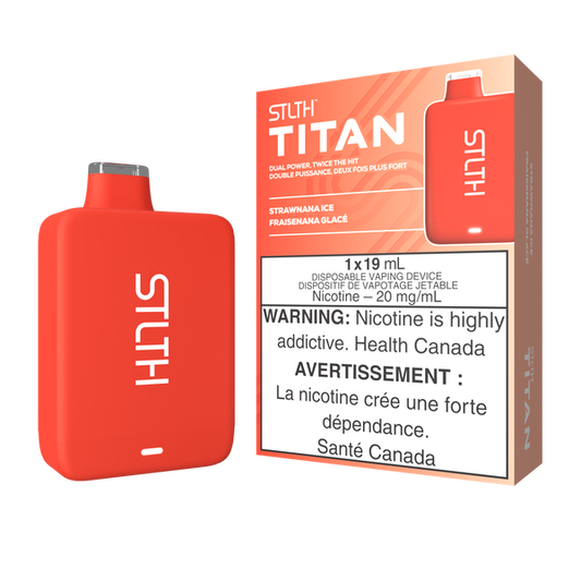 Stlth Titan 10K Strawnana Ice 20mg/ml disposable