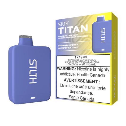 Stlth Titan 10K Blueberry lemon ice 20mg/mL disposable