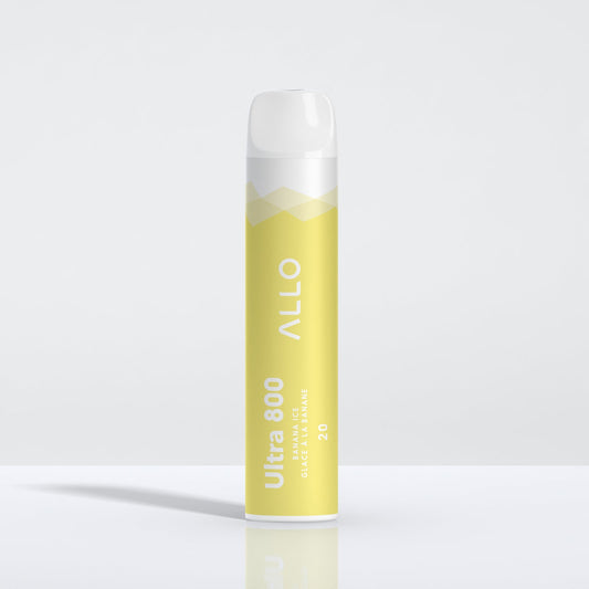 Allo Ultra 800 Banana Ice 20mg/mL Disposable