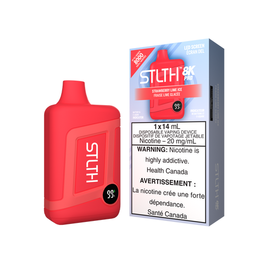 Stlth 8K Pro Strawberry Lime Ice 20mg/ml disposable