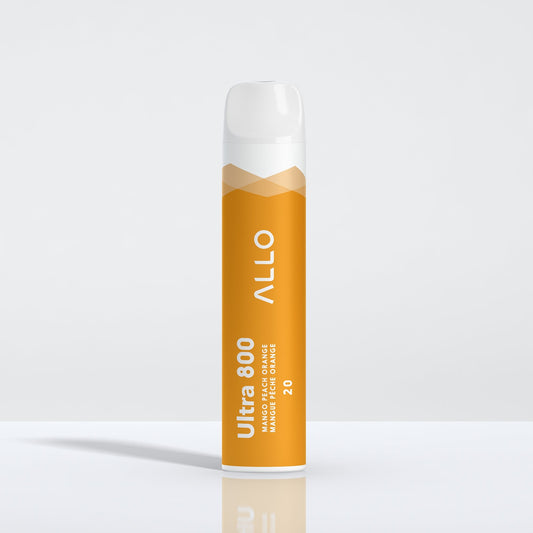 Allo ultra 800 Mango peach orange 20mg/mL disposable