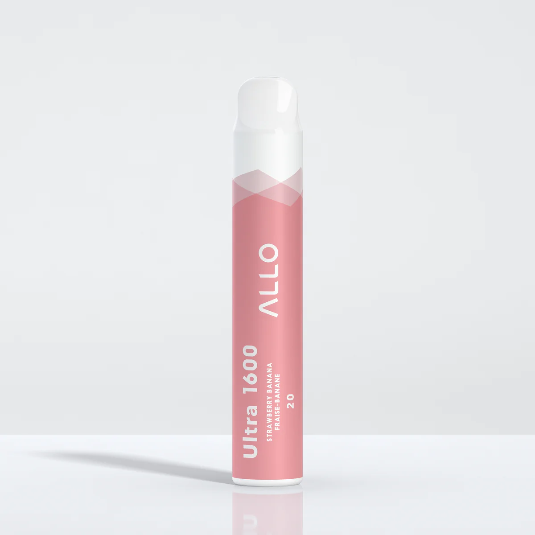 Allo ultra 1600 Strawberry banana 20mg/mL disposable (provincial)