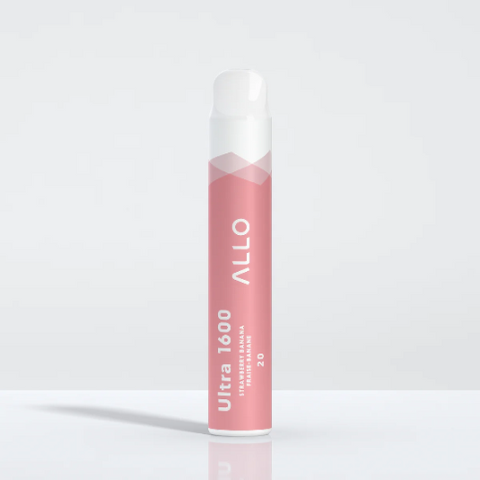 Allo ultra 1600 Strawberry banana 20mg/mL disposable