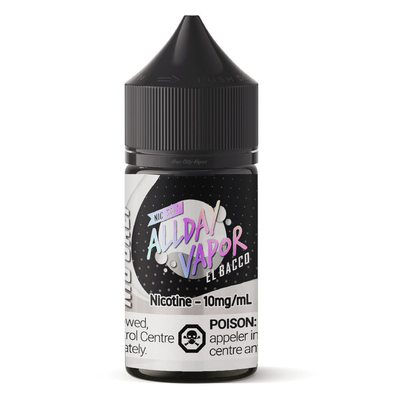 All day Vapor e-liquid El Bacco 10mg/ml 30ml