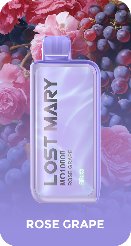 Lost Mary MO10000 Rose grape 20mg/mL disposable