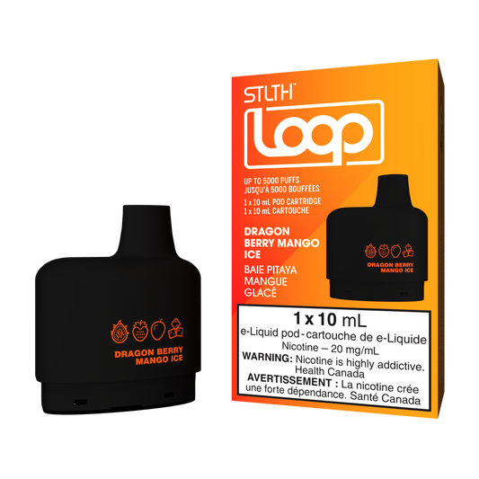 Stlth loop Pod Dragon berry mango ice 20mg/ml 10ml