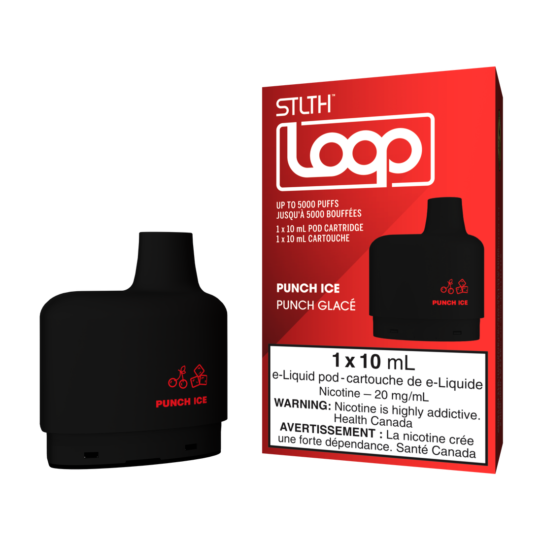 Stlth loop Pod Punch ice 20mg/ml 10ml