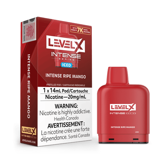 Intense series Ripe mango iced levelx pod 20mg