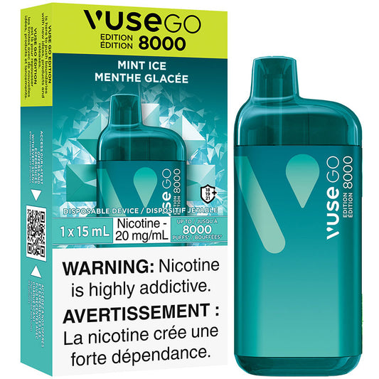 Vuse go 8000 Mint ice 20mg/ml disposable