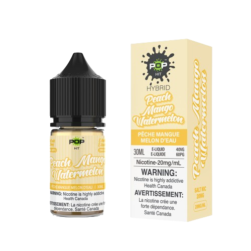 Pop Hit E-Liquid Peach Mango Watermelon 20mg/30mL