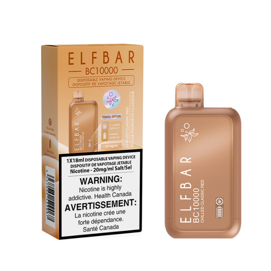 Elf bar BC10000 Chilled classic red 20mg/ml disposable (provincial)