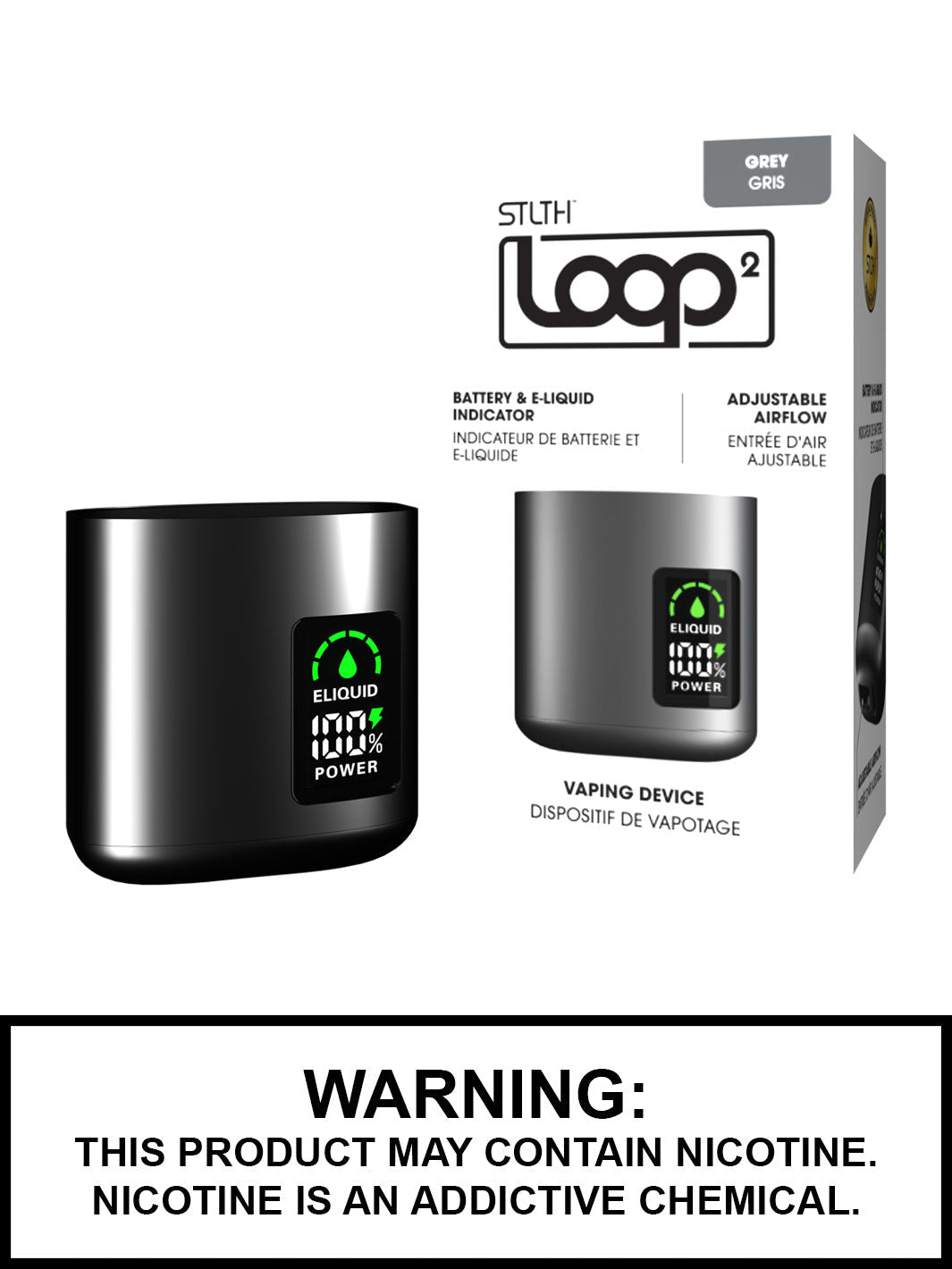 Stlth Loop 2 Closed Device kit Grey