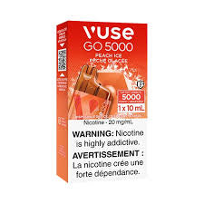 Vuse Go 5000 Peach Ice 20mg/ml Disposable (Provincial)