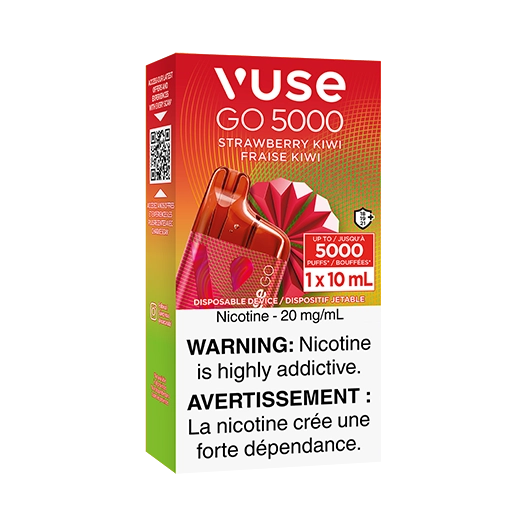 Vuse go 5000 Strawberry Kiwi 20mg/mL disposable (Provincial)