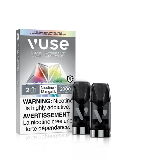 Vuse epod clear 20mg/mL ×2 (Provincial)