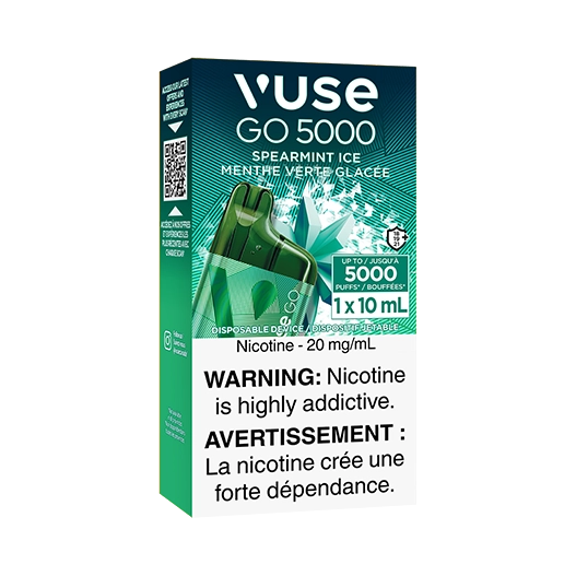 Vuse Go 5000 Spearmint Ice 20mg/ml Disposable (Provincial)