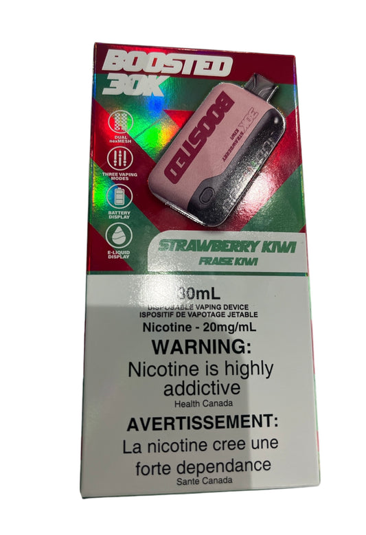 Boosted 30k Strawberry Kiwi 20mg disposable (Provincial)