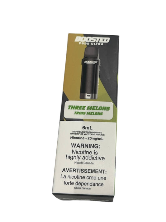 Boosted pod ultra Three Melons 20mg provincial