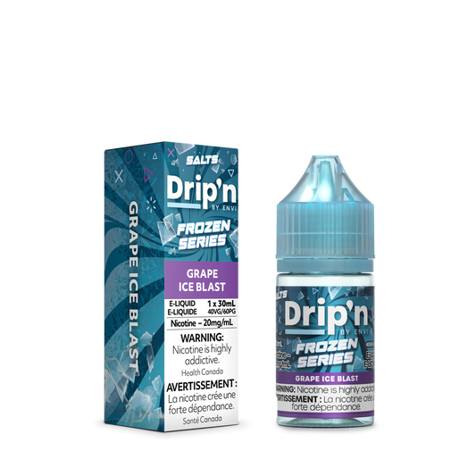 Grape Ice Blast - Drip'n Salts Frozen Series 20mg/mL 30ml (Provincial)