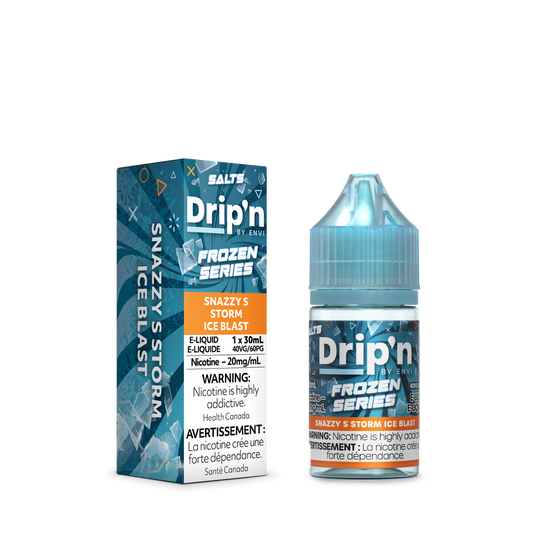 Snazzy S Storm Ice Blast - Drip'n Salts Frozen Series 20mg/mL 30ml (Provincial)