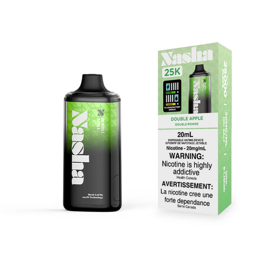 Nasha 25k Double Apple disposable 20mg(Provincial)