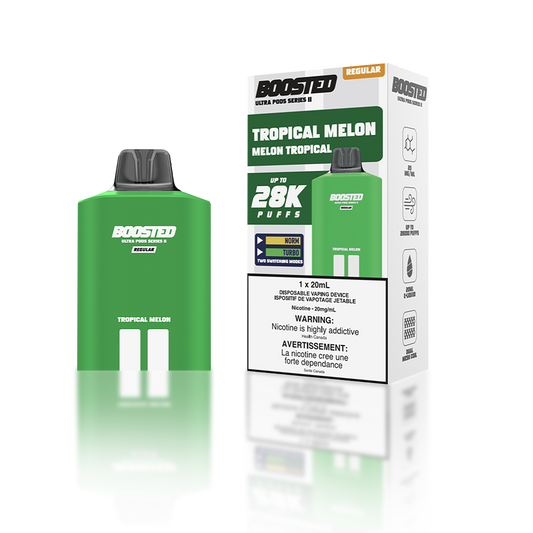 Boosted Ultra Pods 28k Series II Pods Tropical Melon 20mg