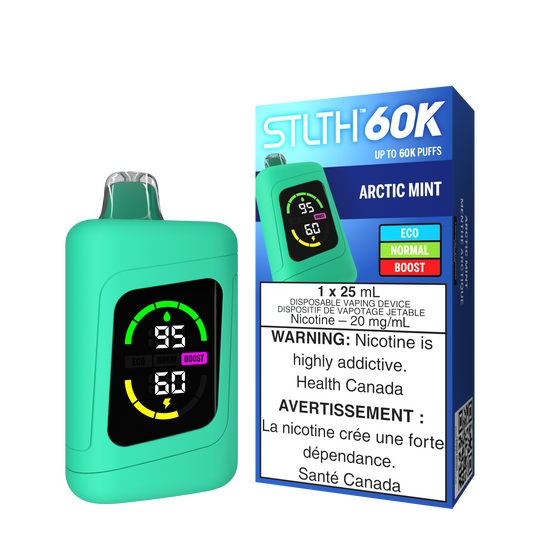 Stlth 60k Arctic Mint Disposable 20 mg Provincial