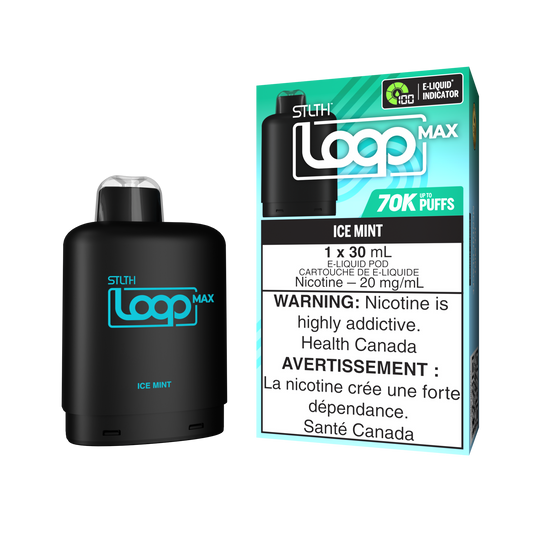 Stlth Loop Max Pod 70k Ice Mint 20mg/30ml( Provincial)