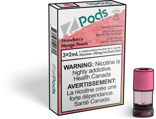 Zpods Strawberry Mango Peach 20mg ( Provincial)