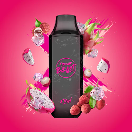 Flavour Beast Flow 4000 Dreamy Dragonfruit Lychee Iced 20mg/mL Disposable (Provincial)