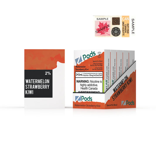 Zpods Watermelon Strawberry Kiwi 20mg (Provincial)