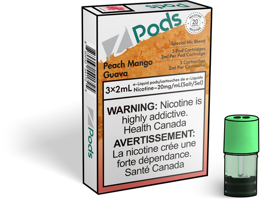 Zpods Peach Mango Guava 20mg (Provincial)