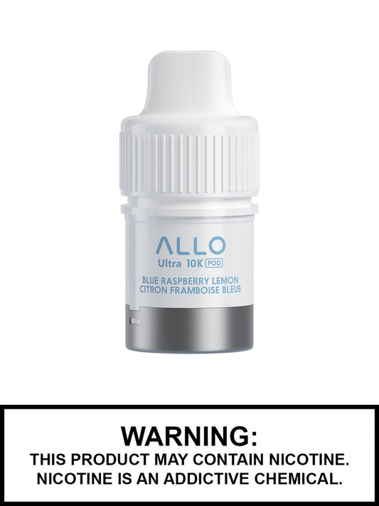 Allo Ultra 10K Hybrid Blue Raspberry Lemon Pre-filled Pods 20mg/mL (Provincial )