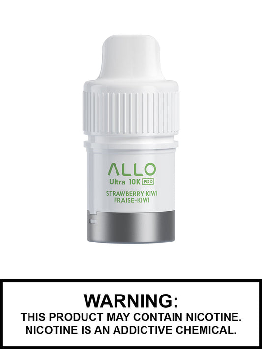 Allo Ultra 10K Hybrid Strawberry Kiwi Pre-filled Pods 20mg/mL (Provincial )