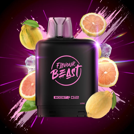 Flavour Beast Level X G2 Ultra Pod 50k Pink Bomb Iced 20mL 20mg/ml (Provincial)