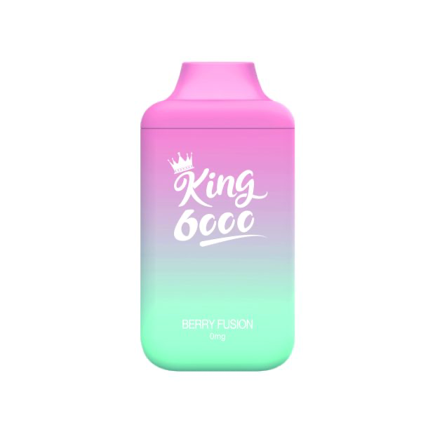 King vape 6000 Berry Fusion 0mg/ml disposable vape (Provincial)