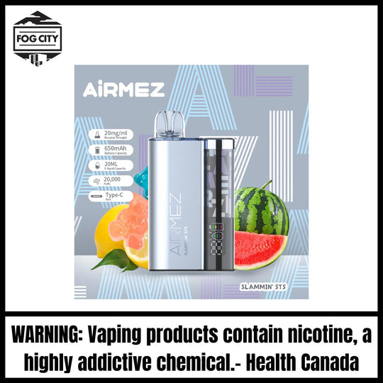 AiRMEZ Slammi’n STS 20k puff disposable 20mg/ml (Provincial)