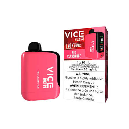 Vice Box 2 70k Red Classic Ice Disposable 20mg (Provincial)